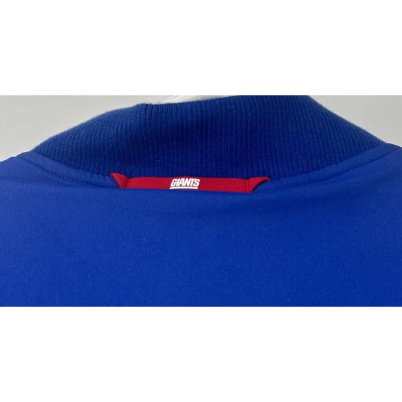 NY‎ Giants Nike Shield Bomber Jacket Blue (Bill McGovern Owned) Blue 3XL - Picture 9 of 9